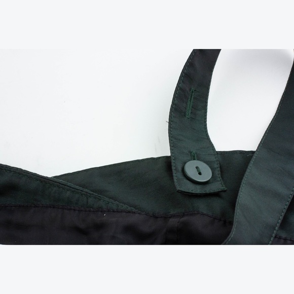 ELIZA J Green and Black Polka Dot A-Line Dress - Picture 4 of 5